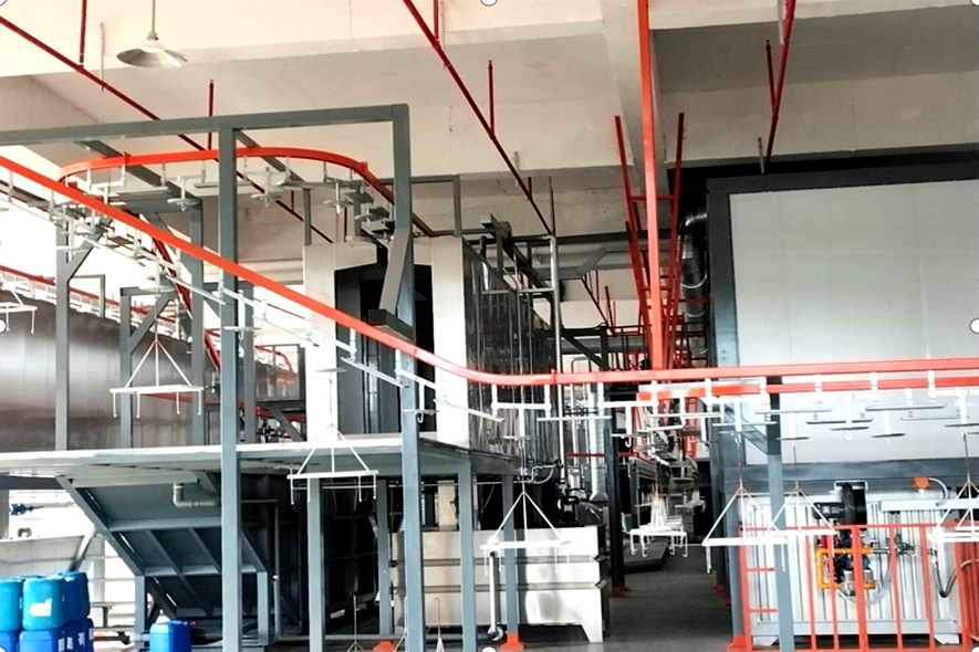 全自動粉體金屬噴涂
